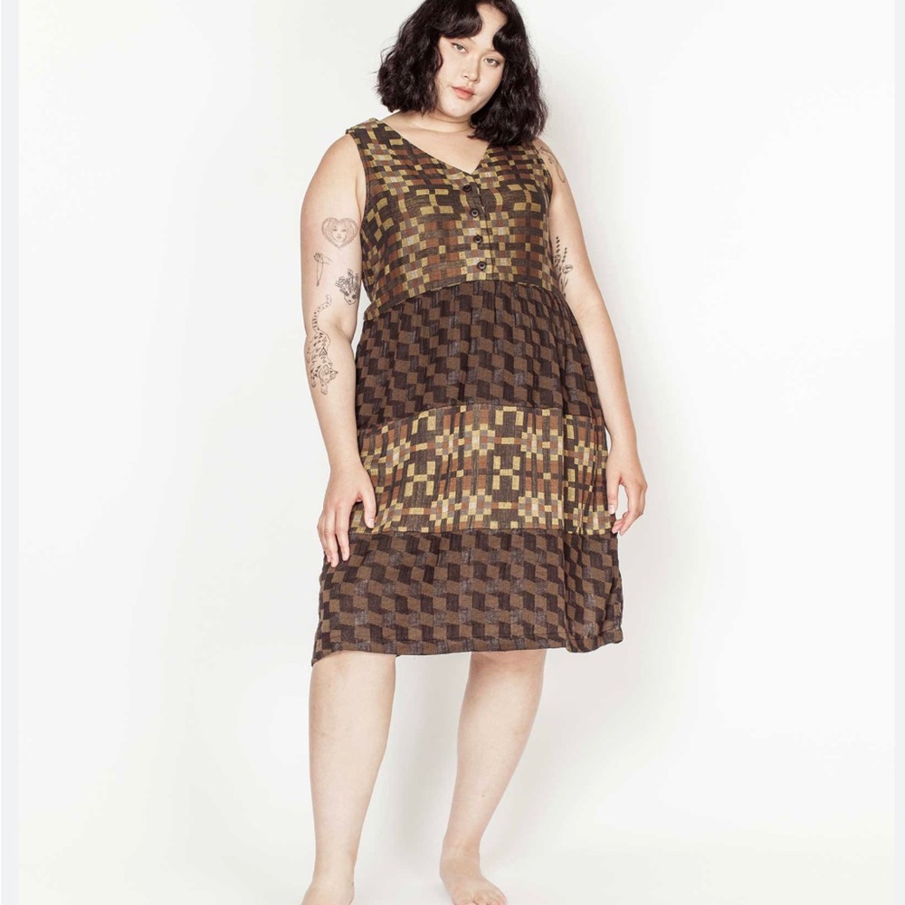 NWT Ace & Jig rooney dress in castle.